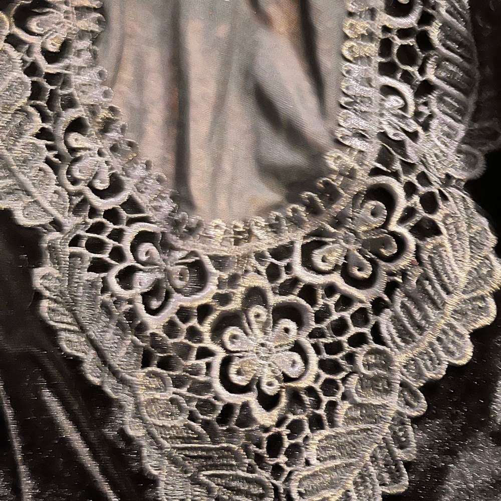 ✨NWOT Solstice Black Velvet Bodysuit - Picture 2 of 6